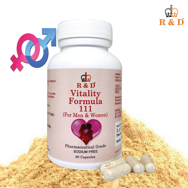 R & D – VITALITY 111 (FOR MEN & WOMEN) - R & D Pharmaceutical Pte Ltd